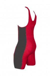 SKTF011 color matching conjoined wrestling suit weightlifting sweatshirt fitness elastic tights 90% polyester +10% lycra weightlifting training suit factory shop detail view-1